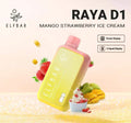 ELF BAR RAYA D1 – Mango Strawberry Ice Cream - Vape Shop Bengaluru