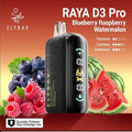 Elf Bar Raya D3 Pro 30K Blueberry Raspberry Watermelon - Vape Shop Bengaluru