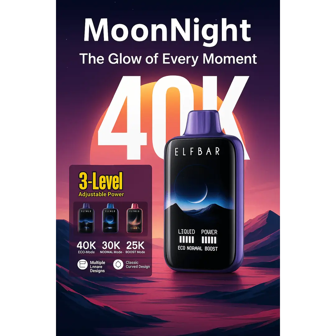 Elf Bar Moon Night – Blueberry Raspberry Watermelon - Vape Shop Bengaluru