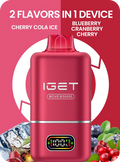 IGET MOVE B50000 (50k Puffs – 2 Flavours in 1 device) - Vape Shop Bengaluru