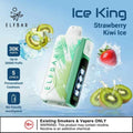 Elf Bar Ice King – Strawberry Kiwi Ice – 30K - Vape Shop Bengaluru