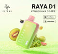ELF BAR RAYA D1 – Kiwi Guava Grape - Vape Shop Bengaluru